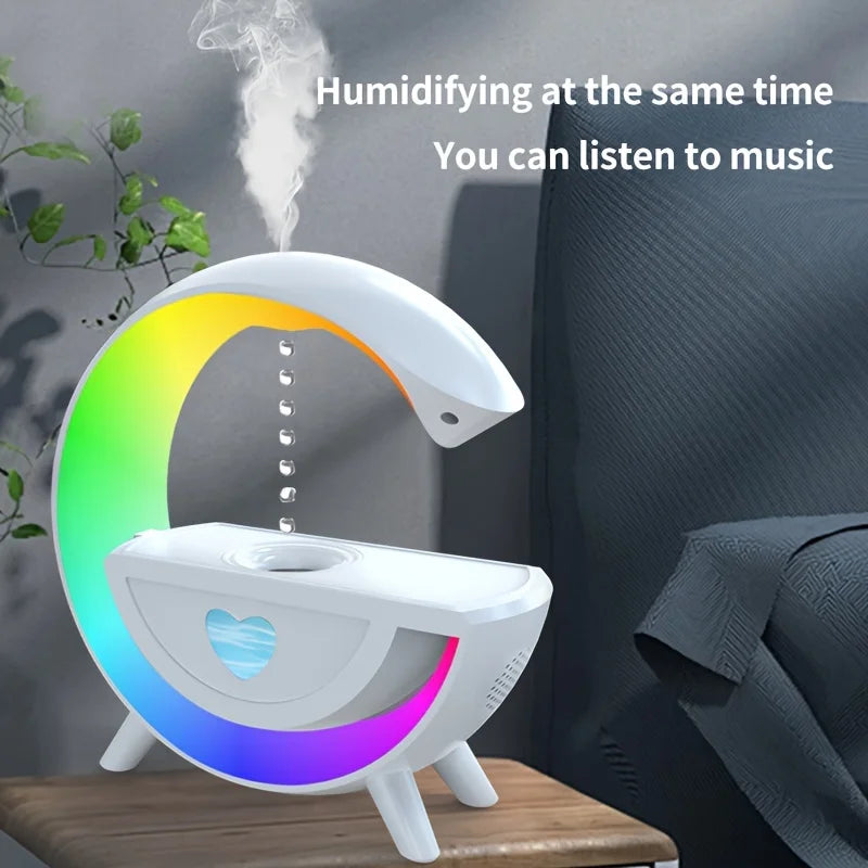 Large Anti Gravity Humidifier Multifunctional Home Water Droplet Zpaxo