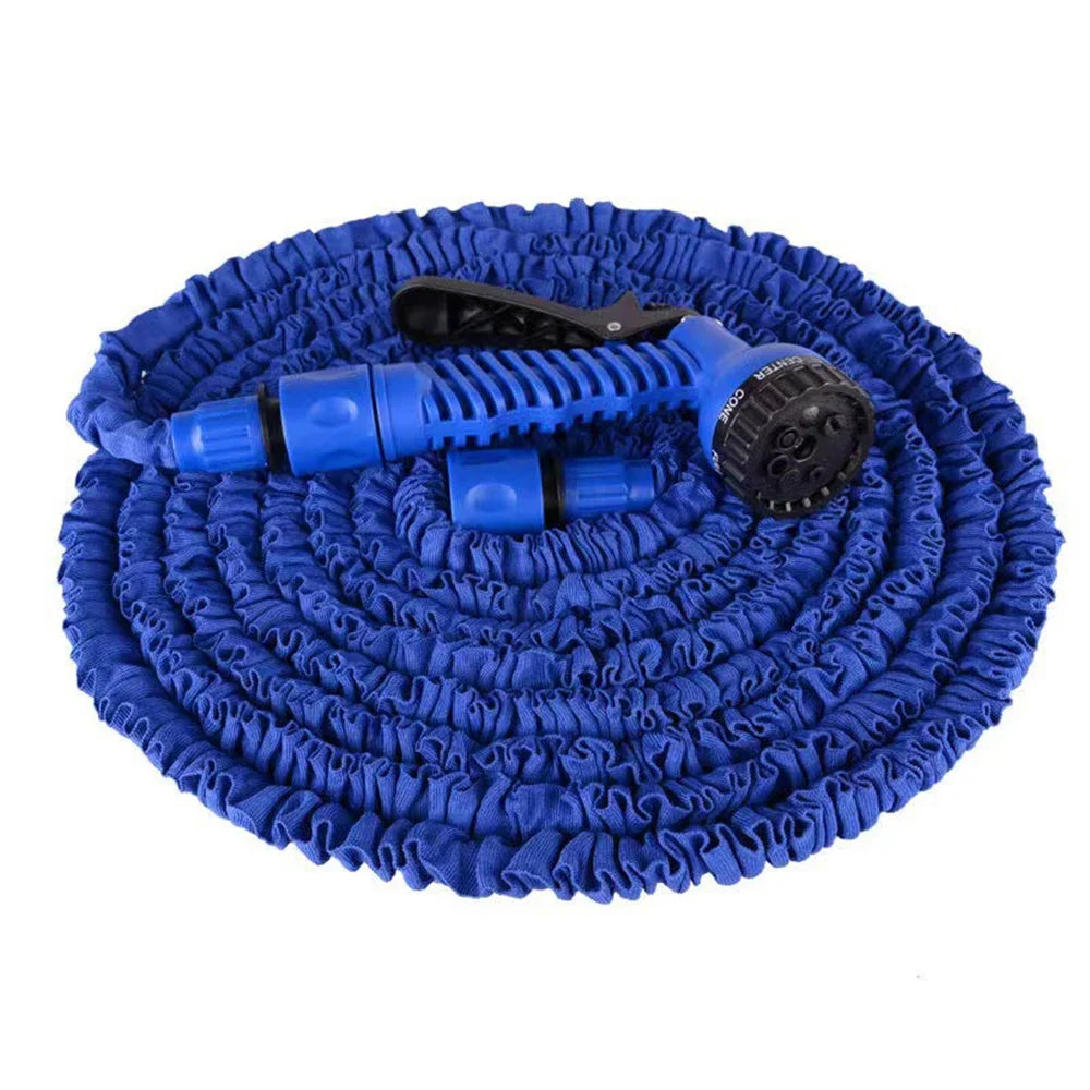 Telescopic Water Pipe, Garden Water Pipe, High-Pressure Water Gun, Garden Car Wash Water Pipe Zpaxo 50FT 15m)As shown