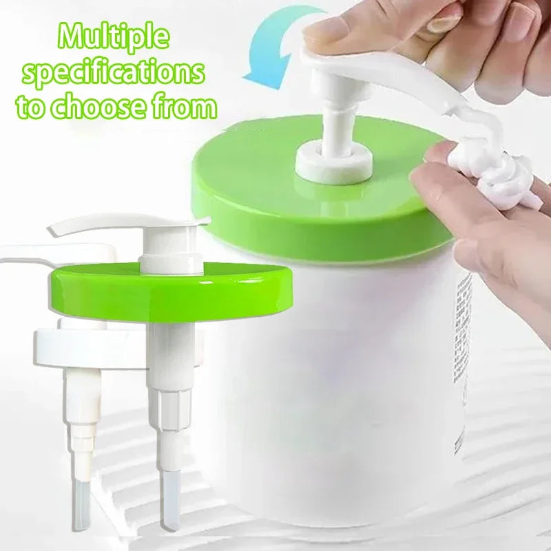 Pump Head Replacement Spare for Cetaphils Moisturizer, Dispenser Pump 550g/566g and 453g Leak Proof Pump Top Fit More hygienic Zpaxo