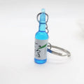 Accessions Craft Keyring Pendant Car Key Accessories Soju Cans Keychain Simulation Trinket Simulation Soju Cans Keyring Zpaxo blue
