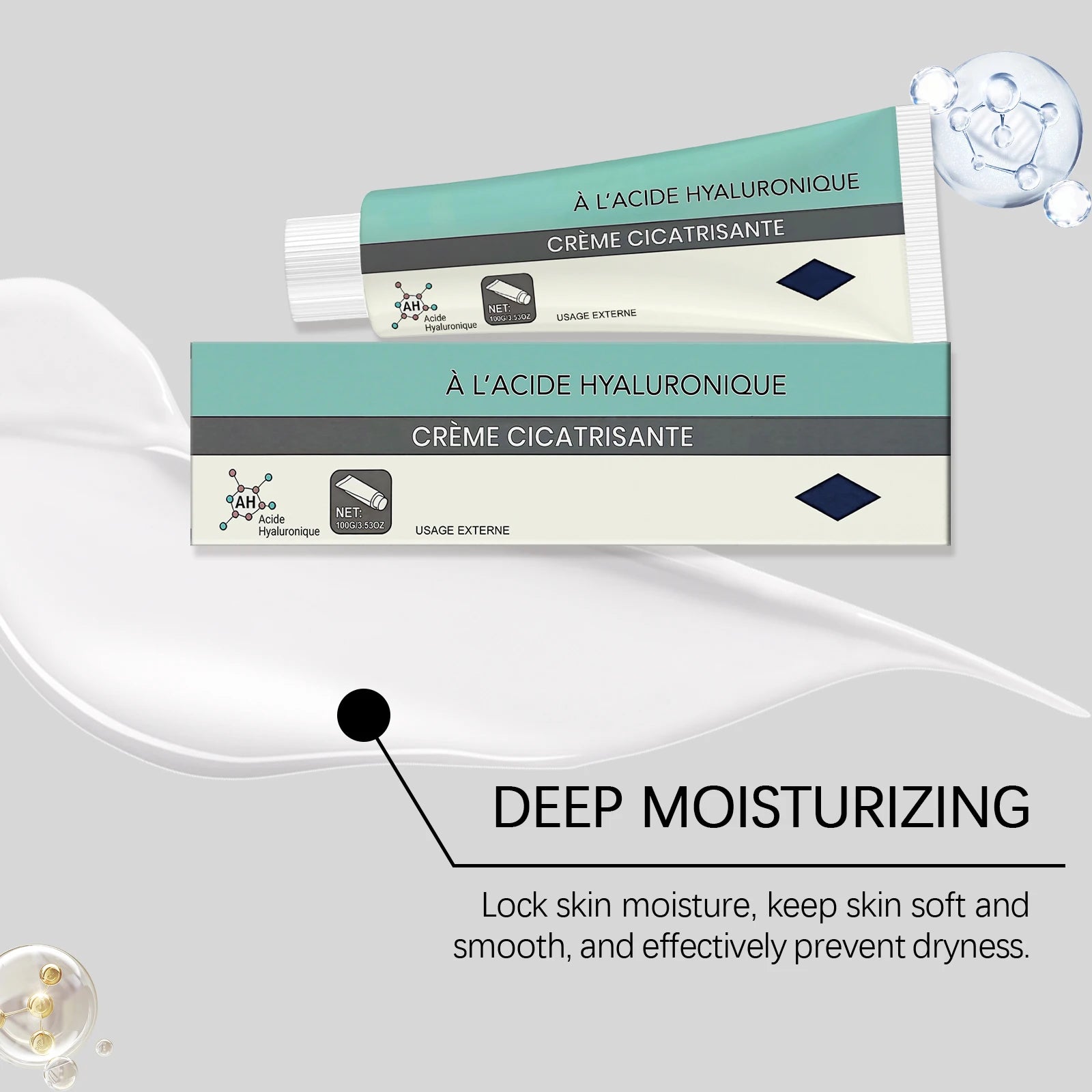 Skin Care Moisturizing Cream - Natural Gentle & Skin-Friendly, Non-Greasy Comfort Care, for Smooth Supple Skin Zpaxo