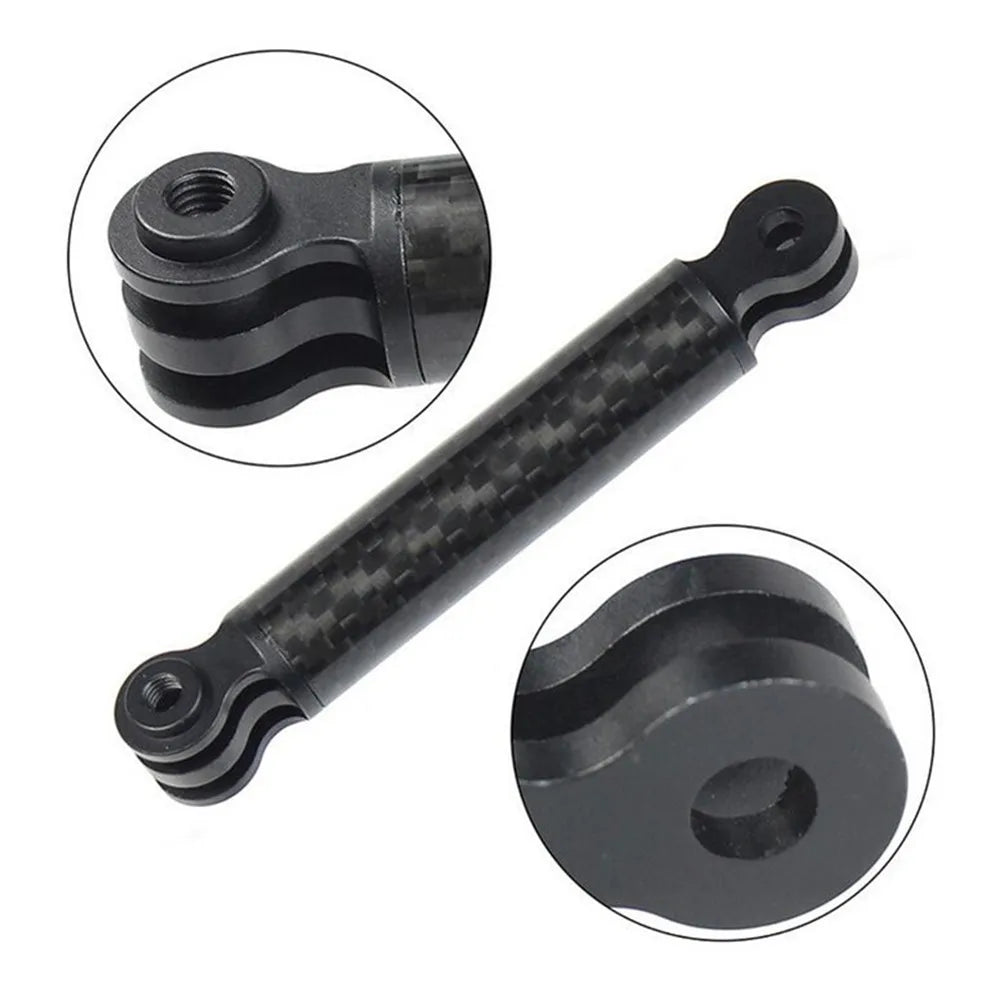 For Insta360 One X R Aluminum Alloy Extension Arm Pole Mount Base For GoPro 10 9 8 7 Max Series Accessories Helmet Extension Arm