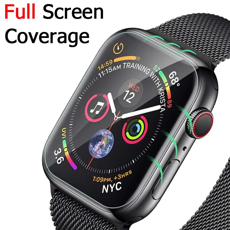 1-5pcs Soft Hydrogel Protective Film For Apple Watch Ultra 9 8 7 6 SE 5 4 3 For iwatch series 49mm 45mm 41mm 44mm 40mm 42mm 38mm Zpaxo