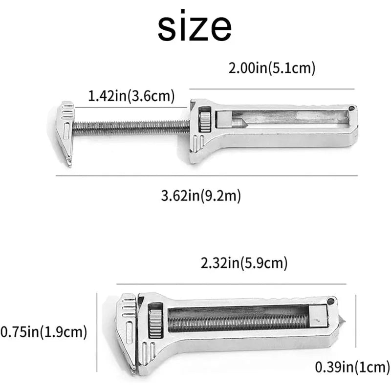 Titanium Alloy Mini Multitool Wrench & Bottle Opener EDC