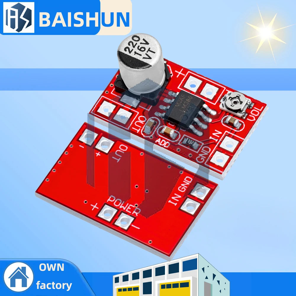 DC 5V-12V Micro Electret Amplifier MIC Condenser Mini Microphone Amplifier Board Zpaxo