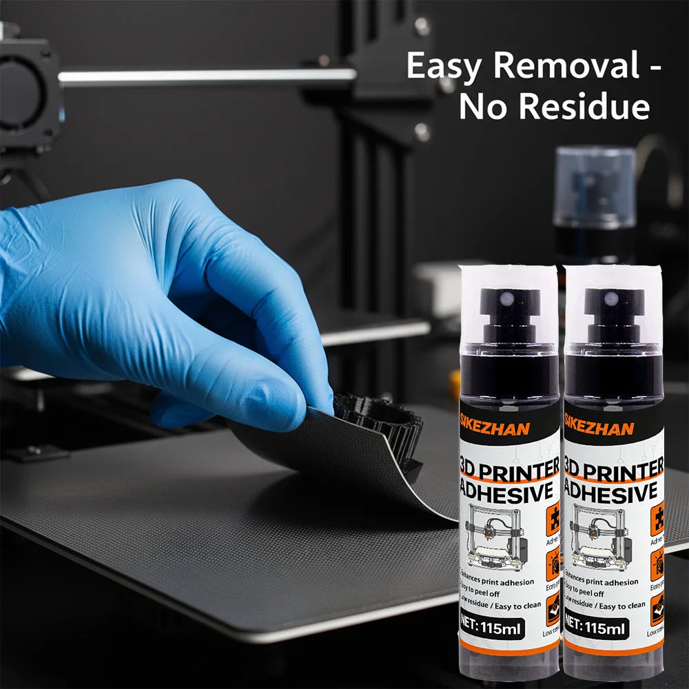 3D Printer Bed Adhesive Strong Grip 3D Printer Build Plates Adhesive Printing Beds Glue Strong Adhesion Long-Lasting Solution Zpaxo
