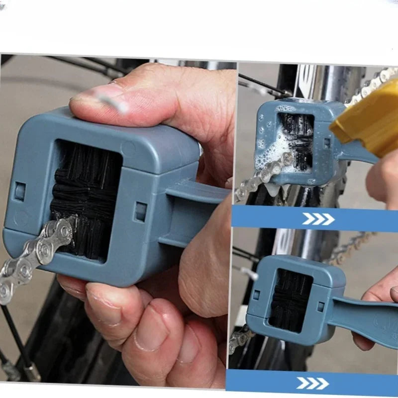 Bicycle Chain Washer Bike Cleaner Cycling Accessories Bicycles Chain Brush Bike Chain Washer Cleaning Brush Bicycle Chain Brush Zpaxo