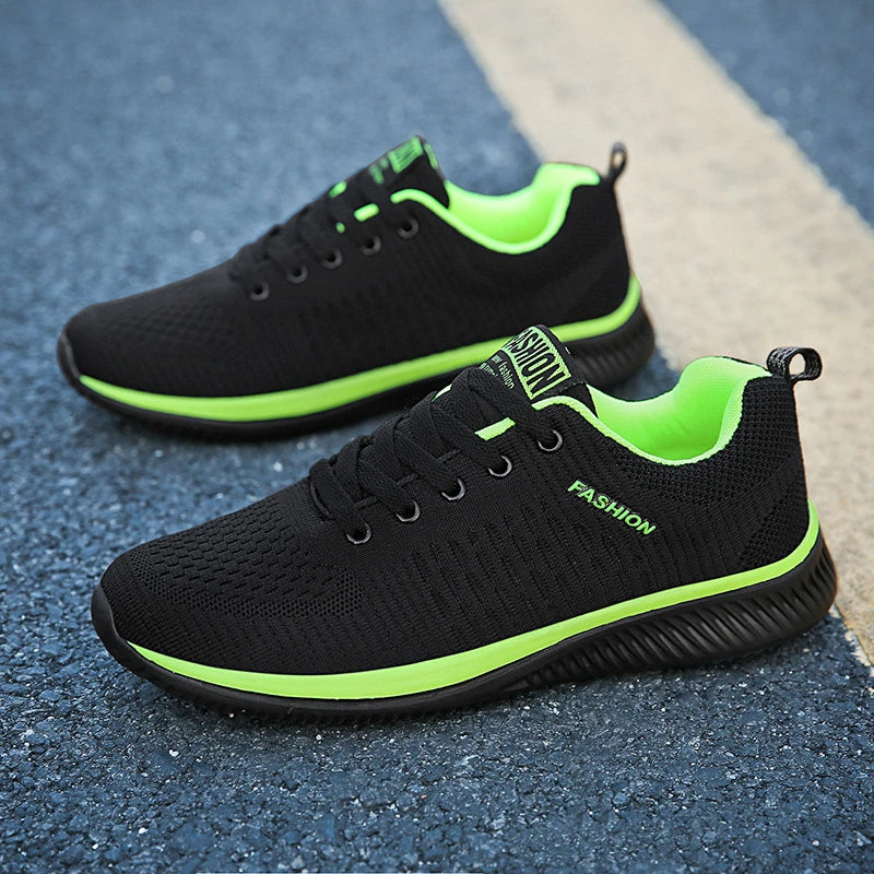 Spring Flying Woven Korean Casual Sneakers Women's Light Running Zpaxo