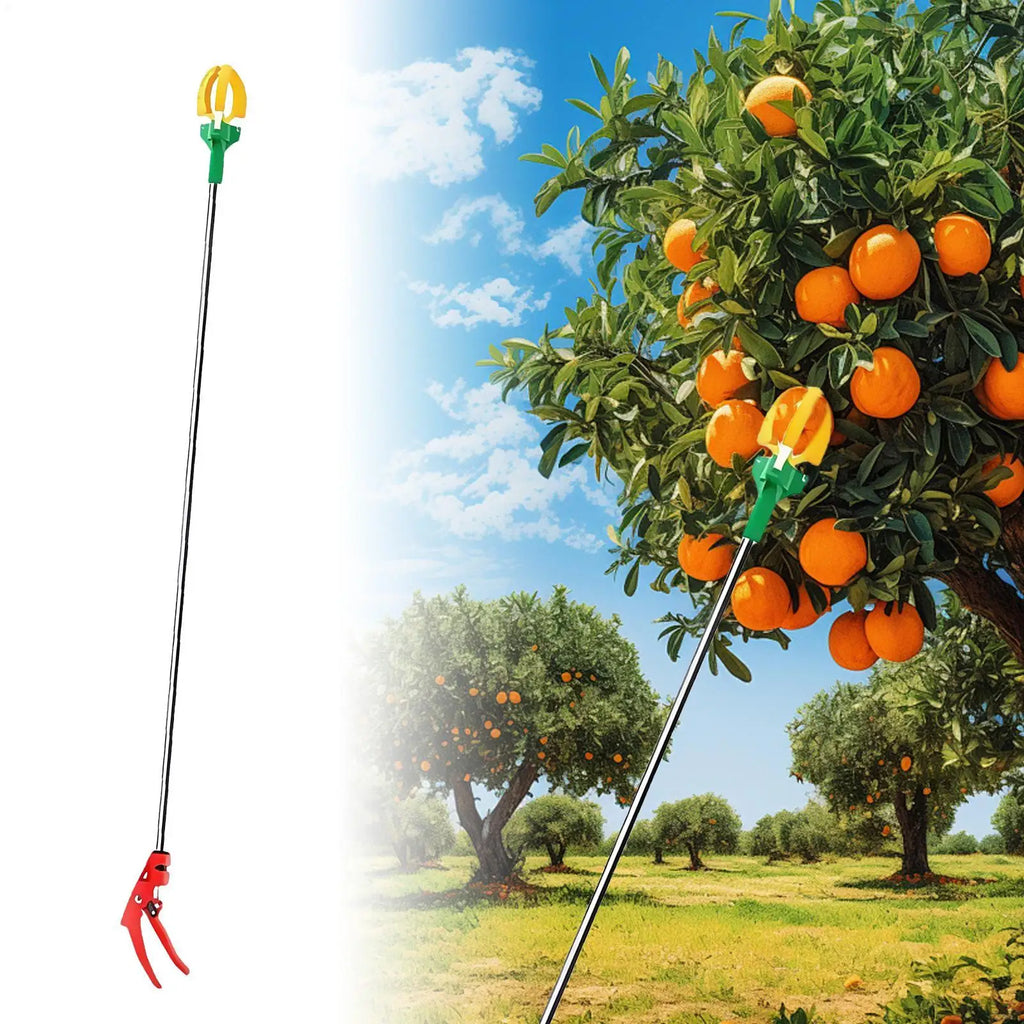 Fruit Tree Picker Telescopic Three-claw Branch Cutting Function