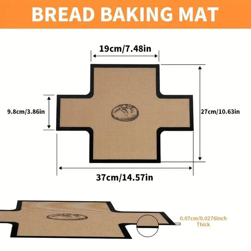 Multipurpose Silicone Bread Pans Easy Cleaning Heat Resistant Long Zpaxo