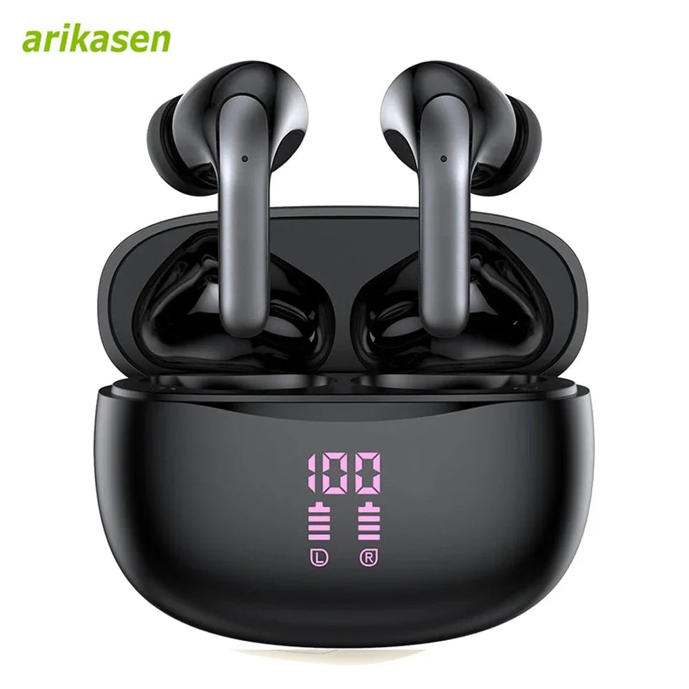 Bluetooth Earphones 2024 Wireless Earbuds Noise Reduction Headphones