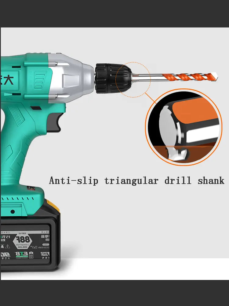Glass Metal Tile Drill Bit 6- Multifunctional Triangle Diamond Zpaxo