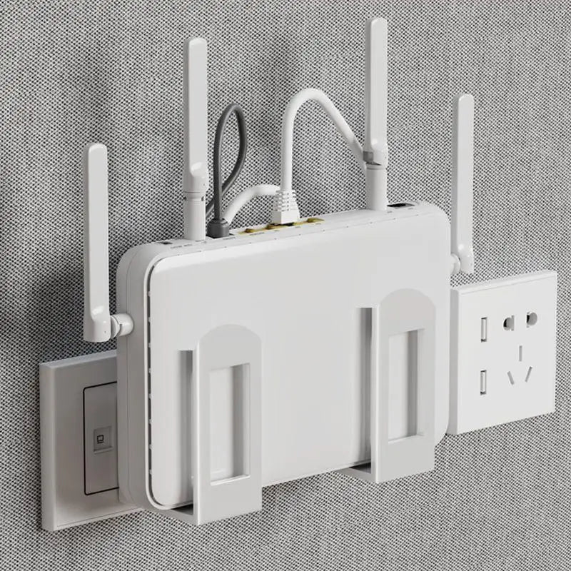 Home Router Storage Box Wall Artifact Set-top Wall-mounted Fixture