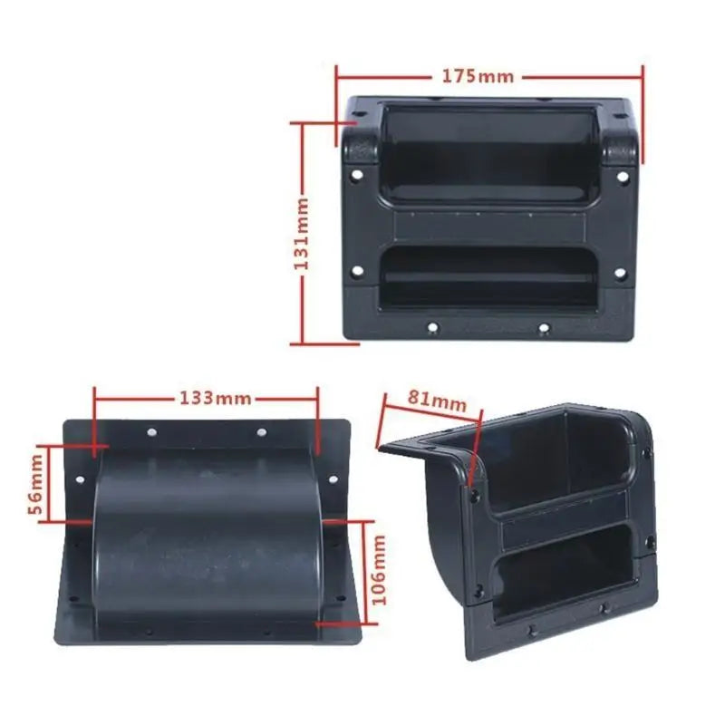 Professional Recessed Speakers Cabinet Handles Thickened Sound Equipment Grip for Stage Speakers Zpaxo