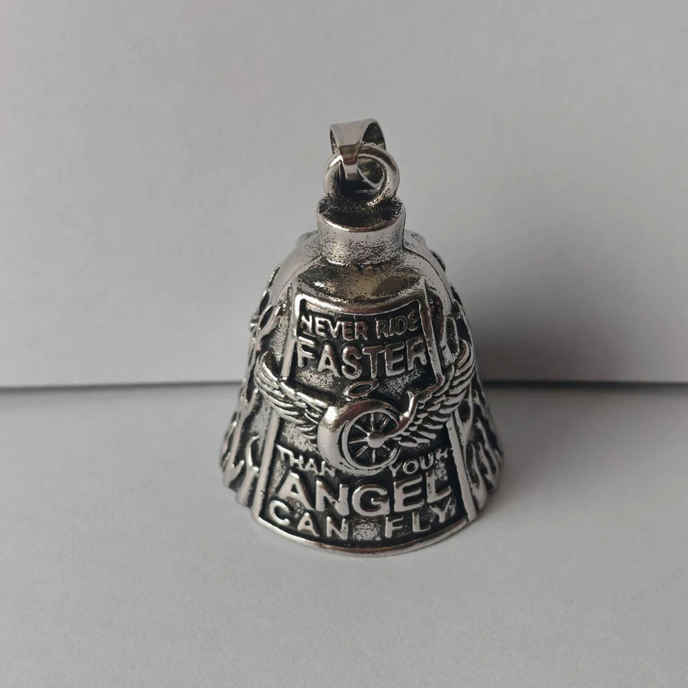 Motorcycle Angel Wing Guardian Bell & Hanger – Rider Charm