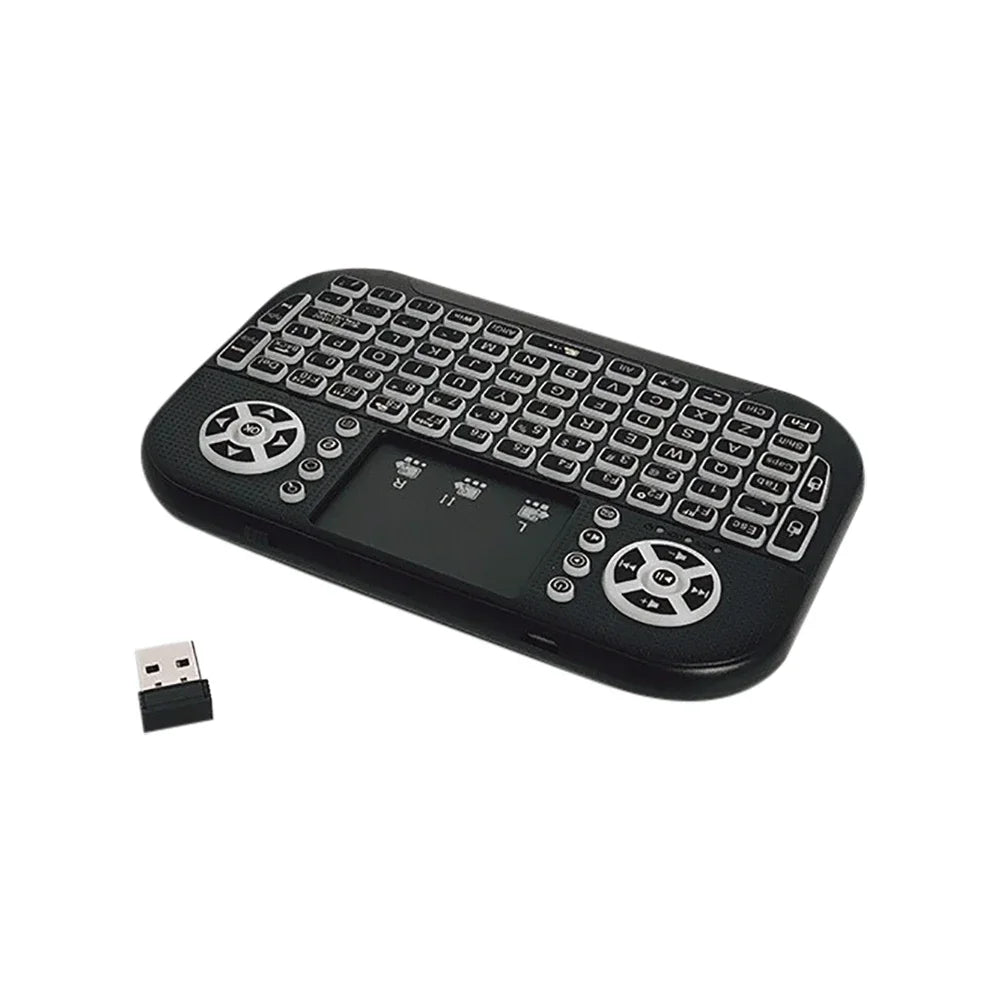 A8 Mini Bluetooth Keyboard Dual Mode Handheld Fingerboard Backlit Zpaxo