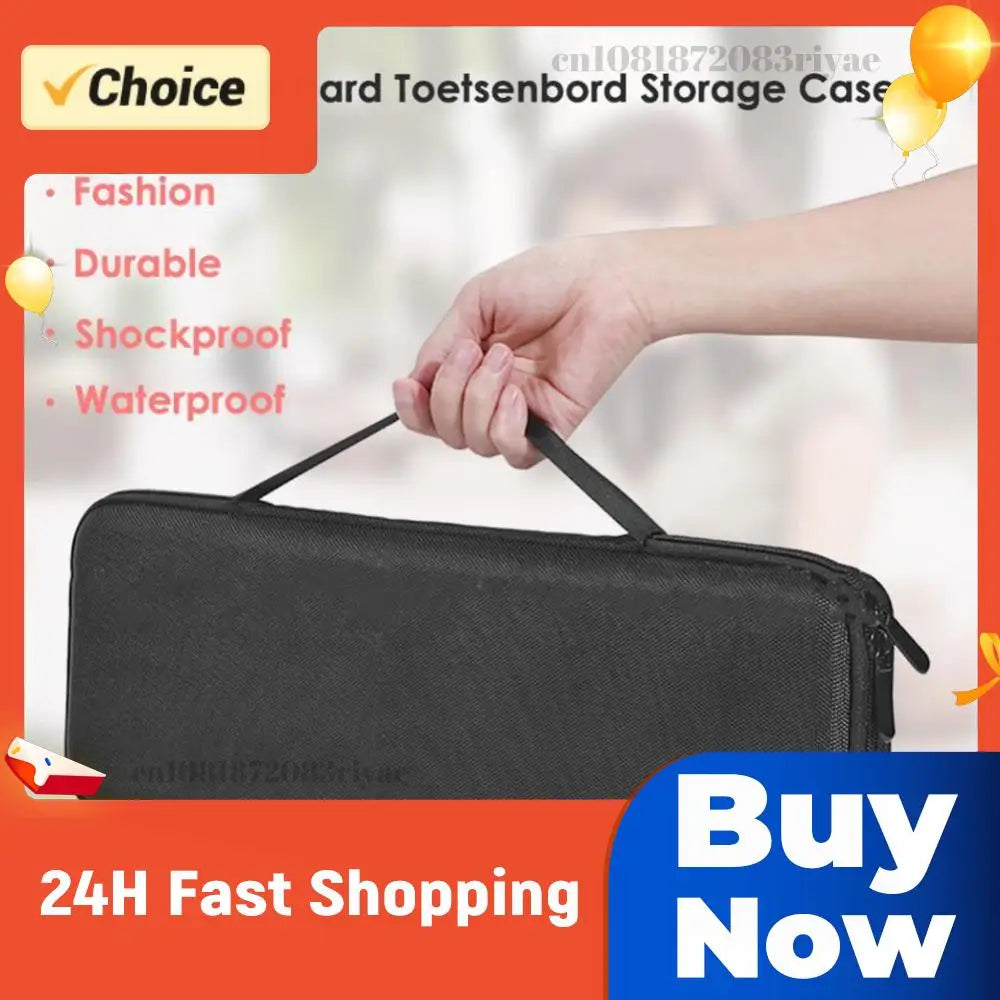 Mechanical Keyboard Storage Box Waterproof Portable Carrying Case