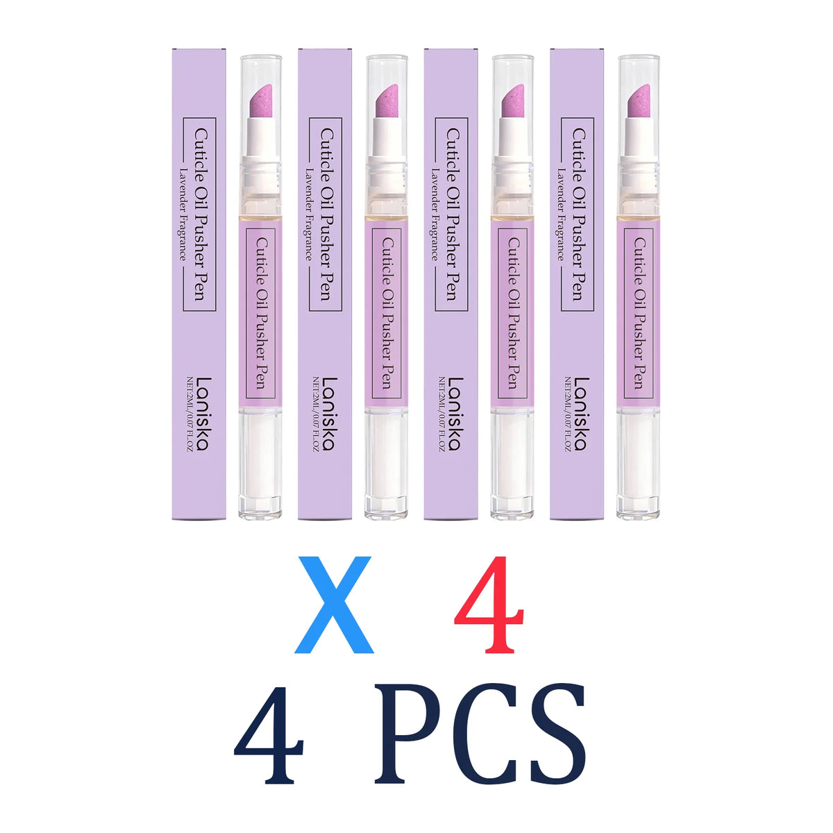 1/2/3/4/5/8/10 Pcs Oil Based Moisturizer Lavender Scented Cuticle Oil Pen Deep Hydration Lock Moisturizing Nail Care Tool 2ml Zpaxo 4 Pcs