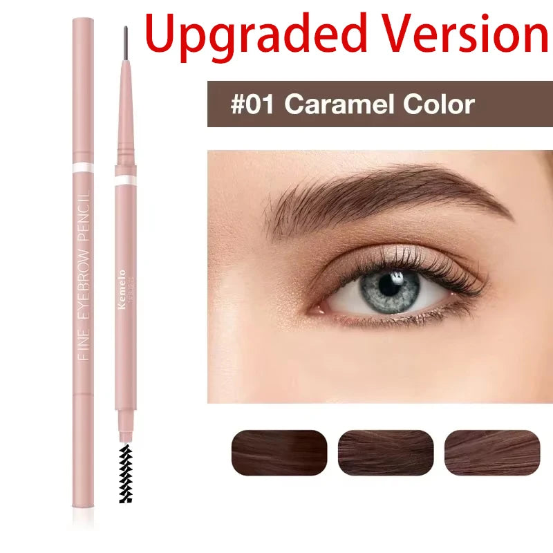 Waterproof Double-ended Eyebrow Pencil Ultra Fine Sweat-proof Long Zpaxo X1 upgraded version