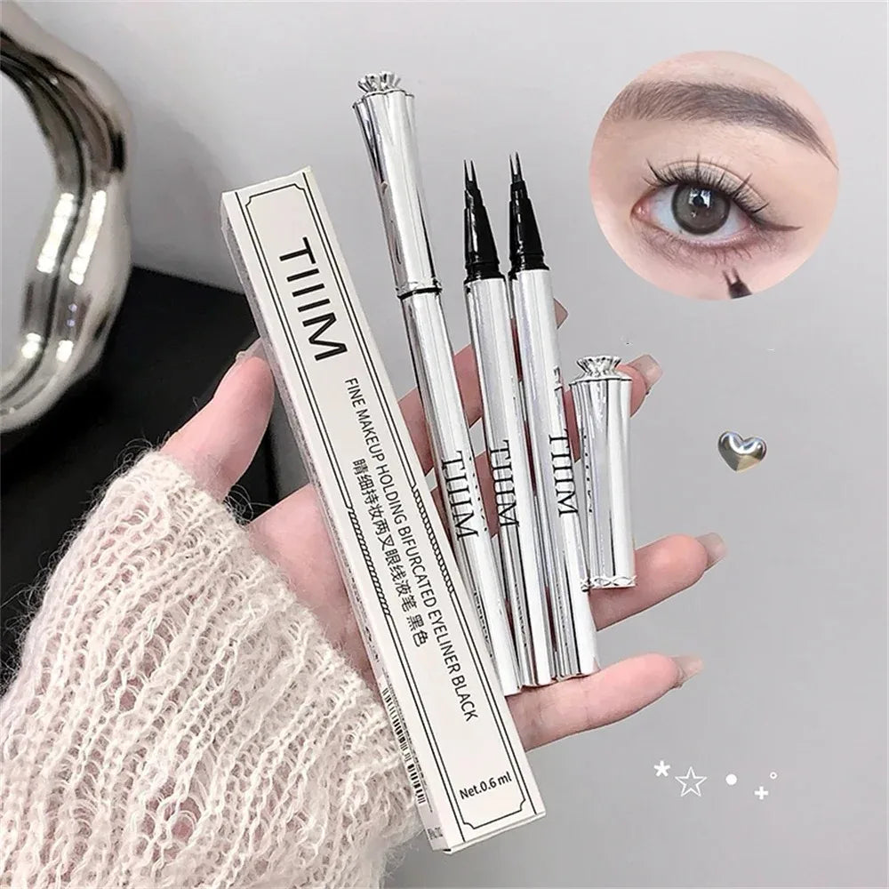 Waterproof Wild Eyebrow Pen 2 4Point Head Natural Brow Makeup