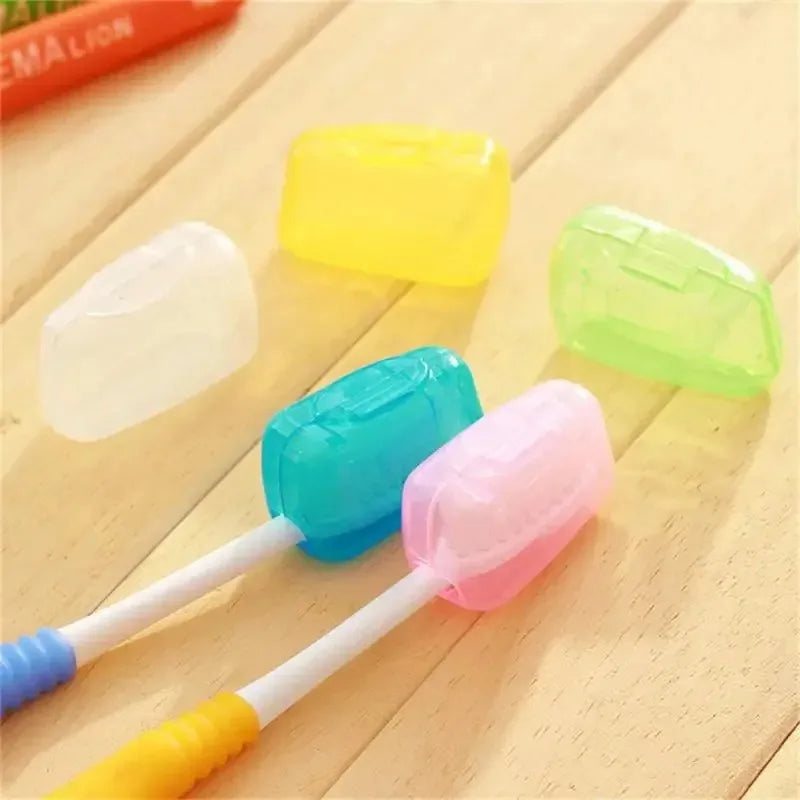 Toothbrush Head Covers – Dustproof Travel Caps | 5–30 Pack