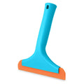 Flexible Car Silicone Squeegee Long Handle Auto Water Wiper Scraper Zpaxo Blue