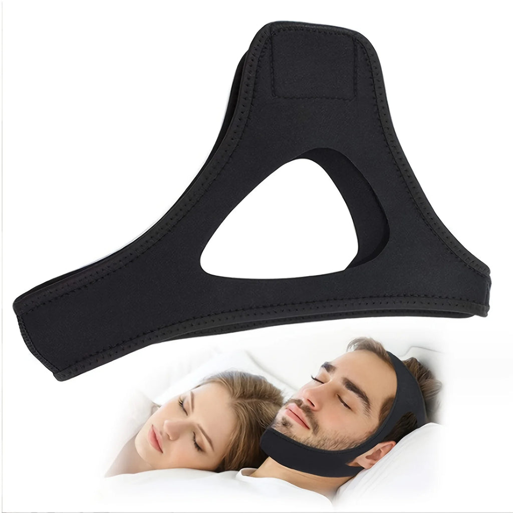 Neoprene Anti Snoring Chin Strap Stop Snore Jaw Belt Stopper Sleep