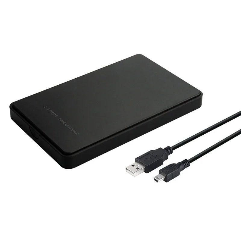 2.5" SATA USB3.0 HDD Enclosure Mobile Hard Drive Cases for SSD External Storage HDD Box Zpaxo