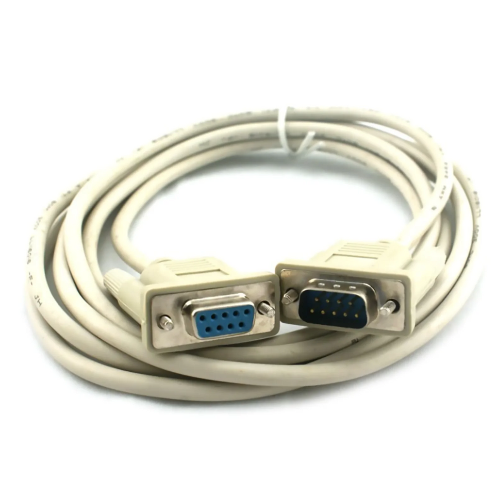 DB9 Serial Cable 9Pin RS-232 Male Female M F Converter Extension