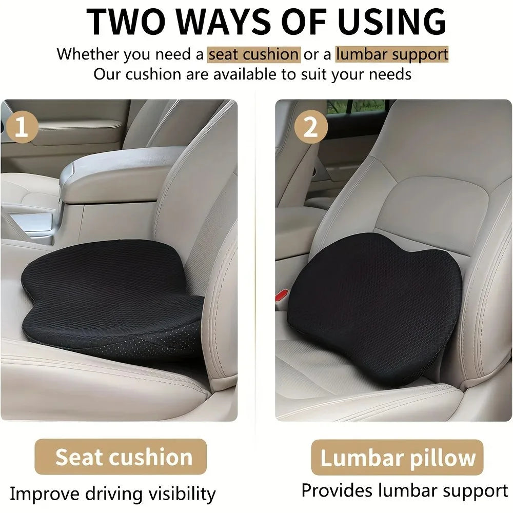 Car Seat Cushion Mini Increased Height Buttocks All-season Driving