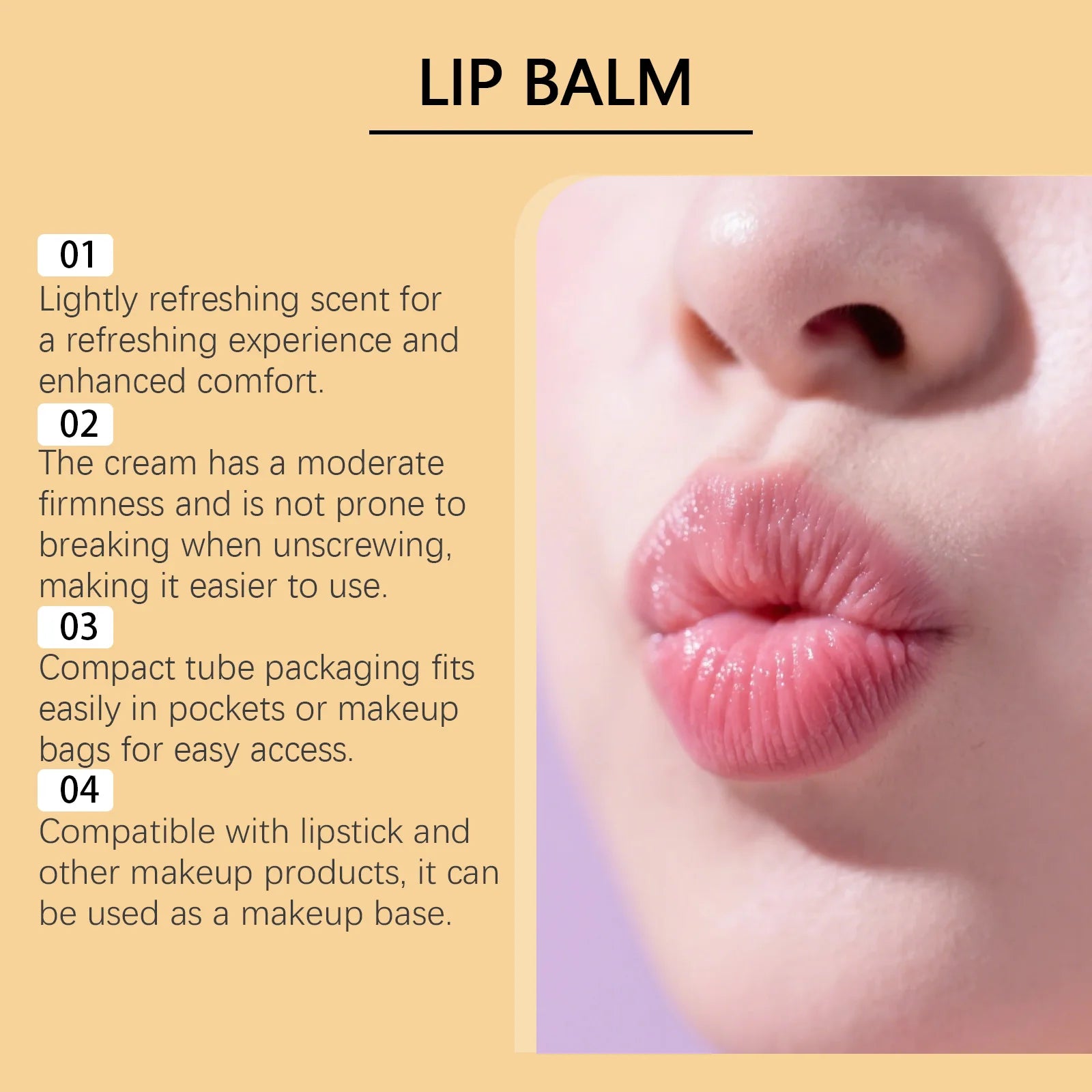 3-in-1 Lip Care Set Turmeric Nourishing Lip Balm Exfoliating Coconut Scrub & Hydrating Plumping Serum for Soft Smooth Lips Zpaxo