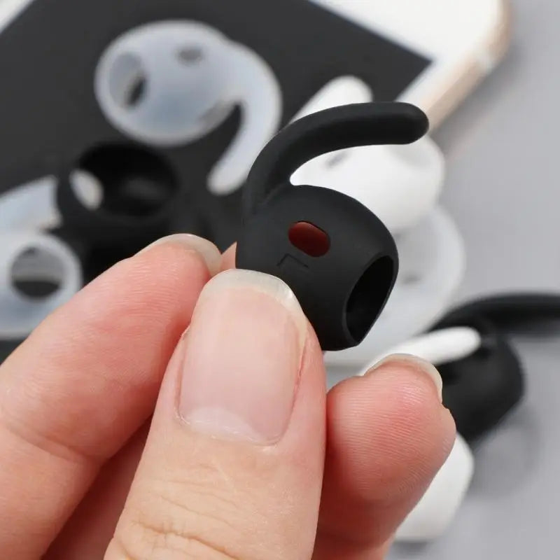 652F Ear Hooks for 2, Ear Grip Covers Silicone Accessories for Apple 2 Anti-Slip Ear Hook Holders Earbud Tips Zpaxo