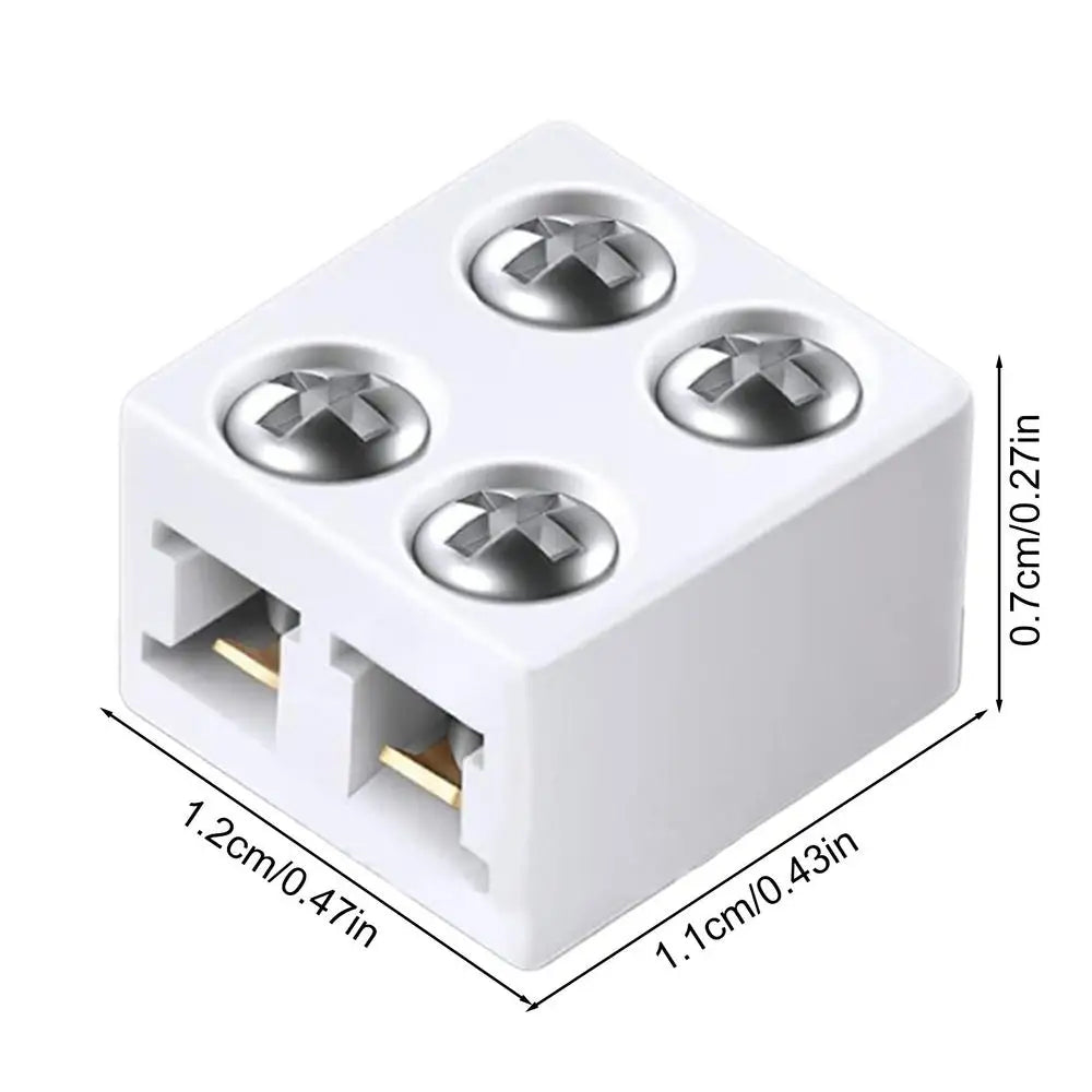 LED Strip Connectors 2Pin 5V 12V 24V Versatile Light Solderless