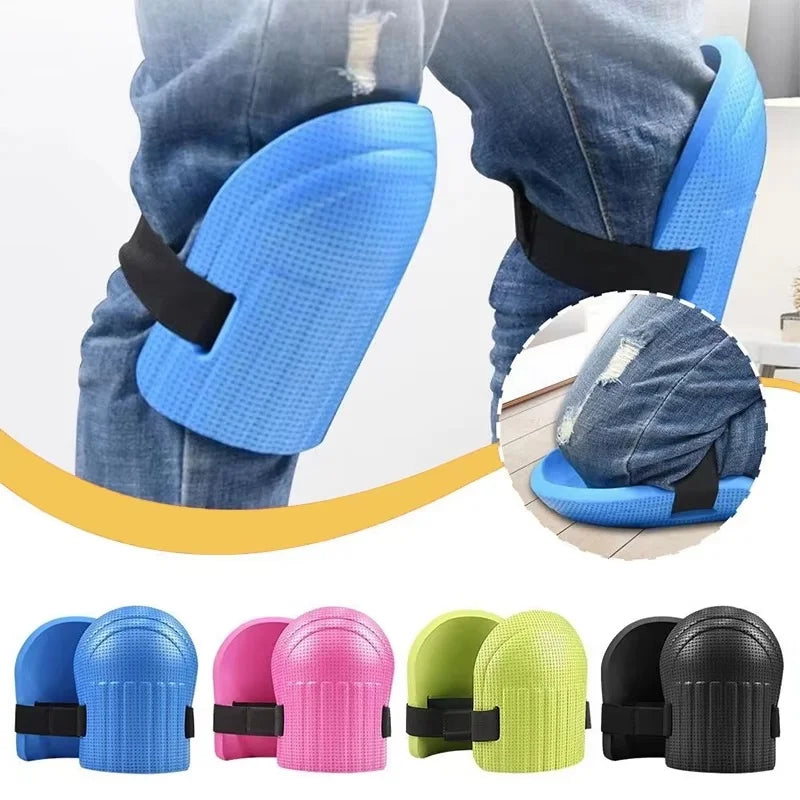 2Pcs EVA Foam Knee Pad Protective Non-slip Knee Pad Padding Workplace Safety Self Protection Sport Kneepad For Gardening Clean Zpaxo