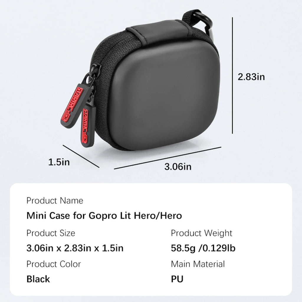 PU Travel Storage Case Gopro Lit Hero Action Camera Accessories