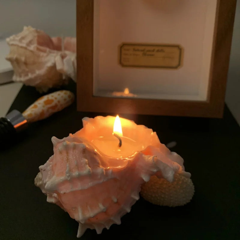 Conch Scented Candle Handmade Home Decoration Ornaments Bedroom