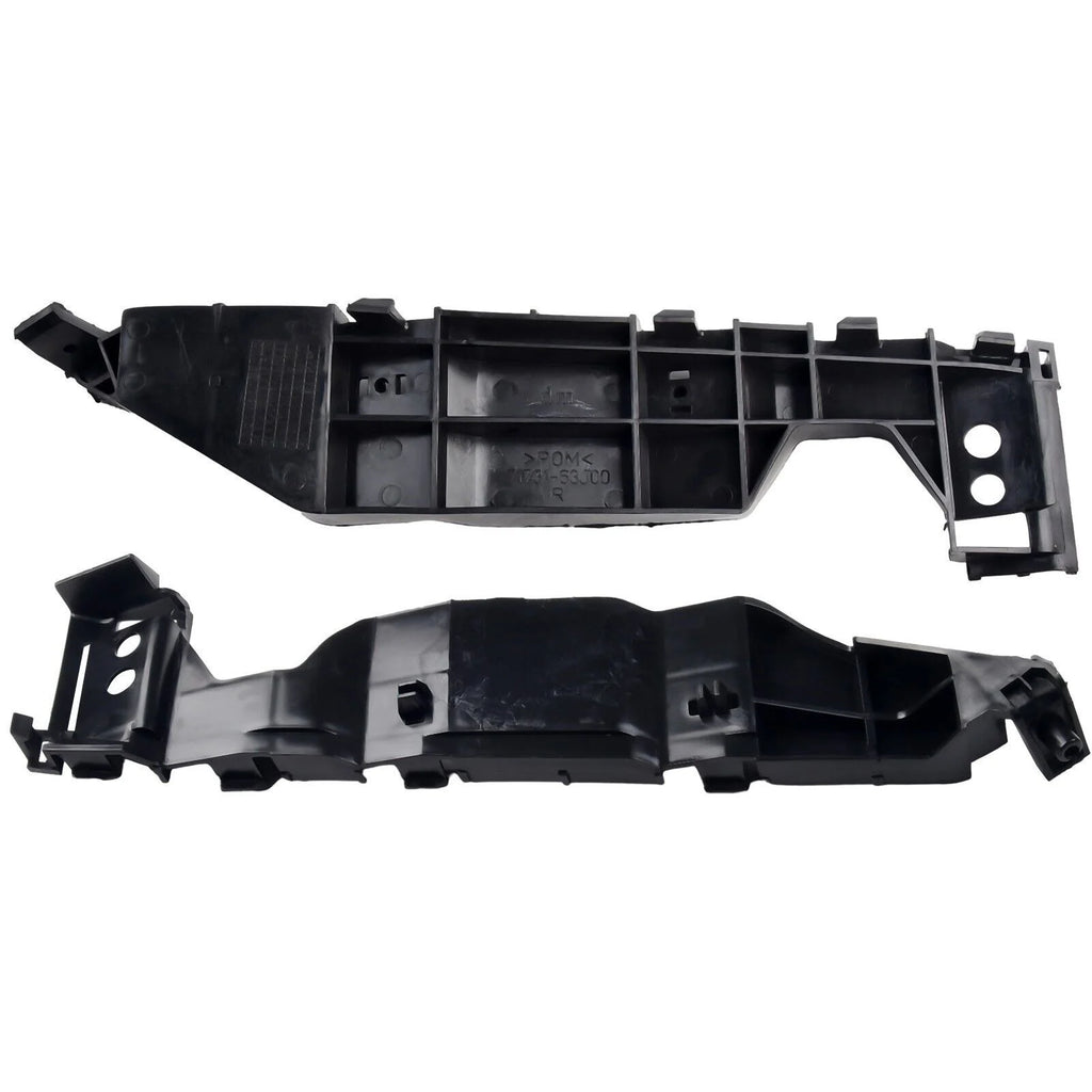 2Pcs/Set Black ABS Front Bumper Holder Bracket 71731-63J00 For Suzuki Swift 2005-2011 Car Auto Accessory Replacement Repair Part