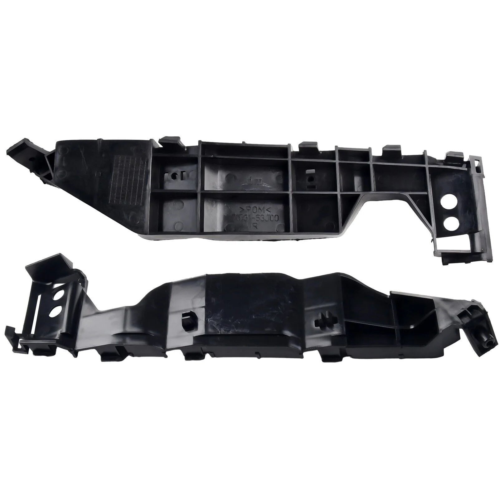 2Pcs/Set Black ABS Front Bumper Holder Bracket 71731-63J00 For Suzuki Swift 2005-2011 Car Auto Accessory Replacement Repair Part
