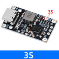 Type-c USB 2S 3S BMS Module 15W 8 4V 12 6V 1 5A Li-battery Charger Zpaxo 3S