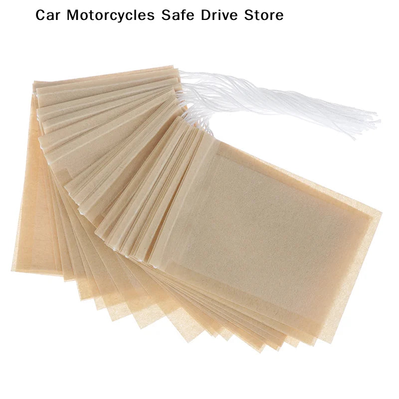 Lot Disposable Tea Filter Bags Loose Coffee Wood Pulp Unableached