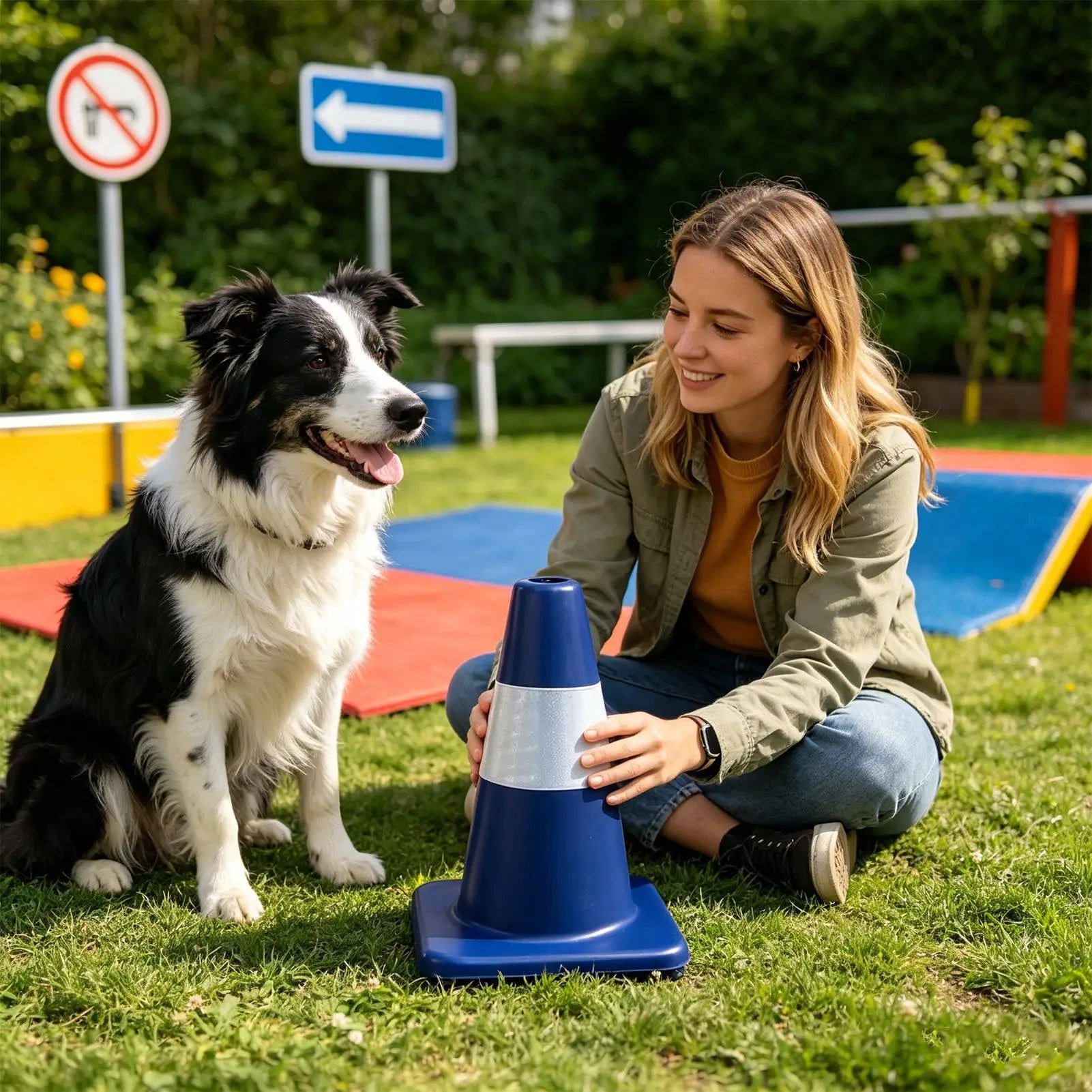 Indoor Dog Pee Post Vertical Urination Trainer Stable Column Small