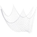 White Fishing Net Nautical Seaside Decor Beach Party Home Wall