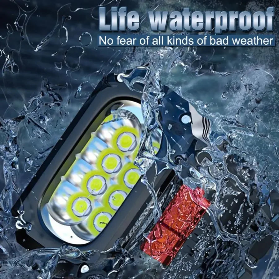POCKETMAN 2300 Lumen USB Rechargeable LED Flashlight – 3 Modes