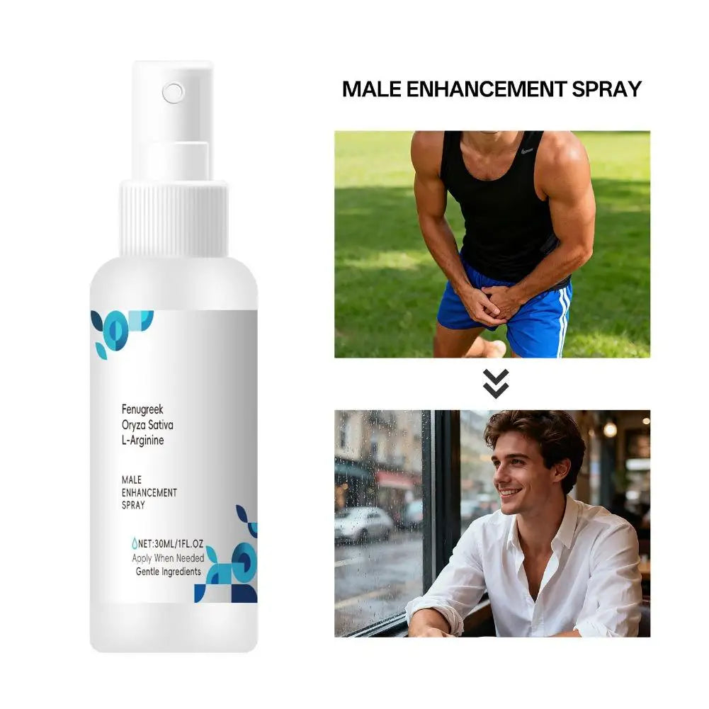 Herbal Men's Enhancement Spray 30ml – Fast-Absorbing Care Men's Care Spray Zpaxo