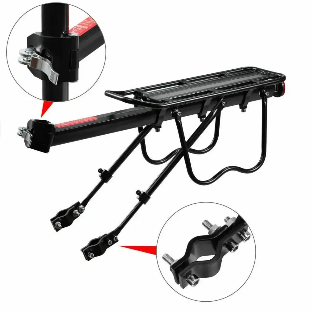 MTB Outdoor Equipment Bicycle Rear Luggage Cargo Rack Alloy Tailstock