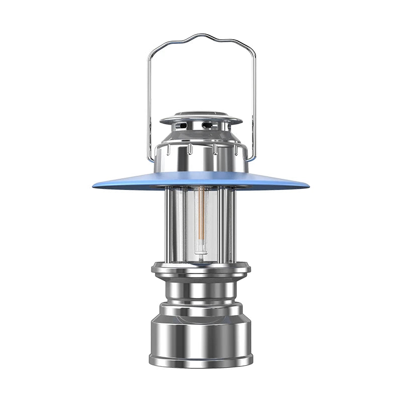 ESMARTER Vintage LED Camping Lantern – Rechargeable Portable