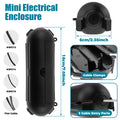 Large Outdoor Electrical Box IP54 Waterproof Extension Cord Cover Weatherproof Protect Outlet, Plug, Socket, Timer, Power Strip, Zpaxo B 1PC