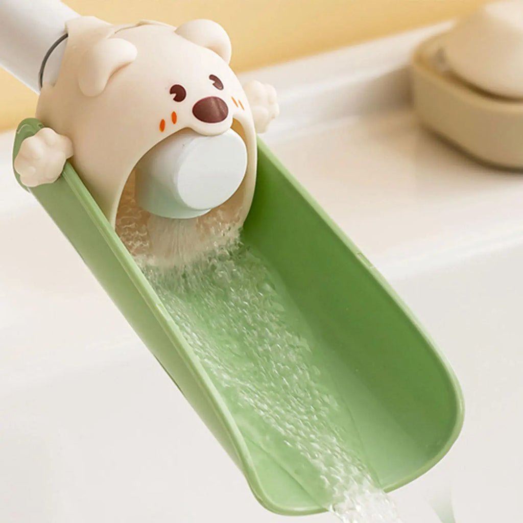 Cartoon Animal Faucet Extender for Kids – Baby Hand Washing Kids Faucet Extender Zpaxo