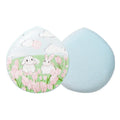 Professional Loose Powder Flocking Puff Sponge Face Cosmetic