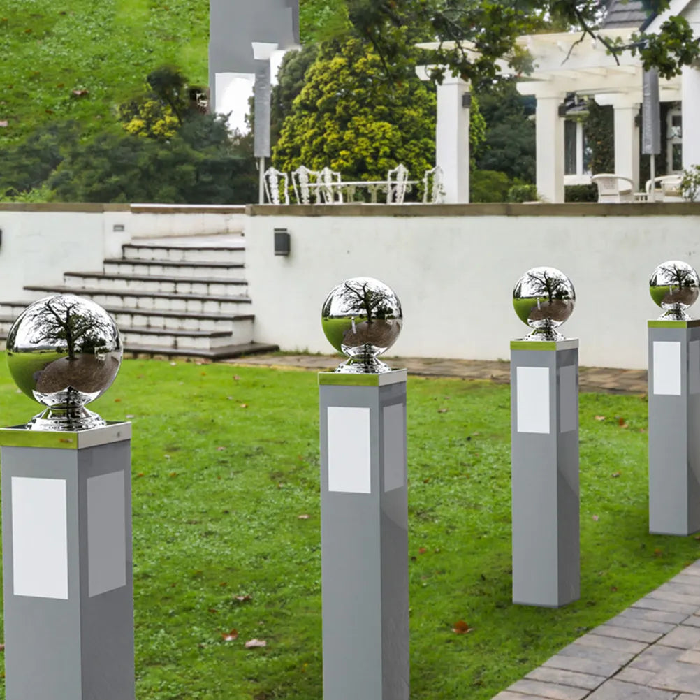 Stainless Steel Garden Gazing Globe Shiny Polished Reflective Sphere